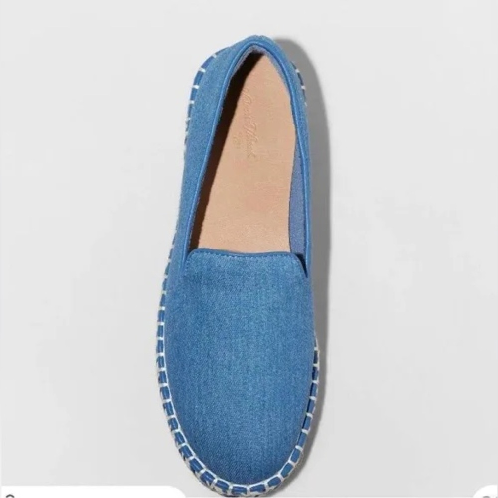 NWT Universal Thread Women's Blue Espadrilles - Picture 2 of 10